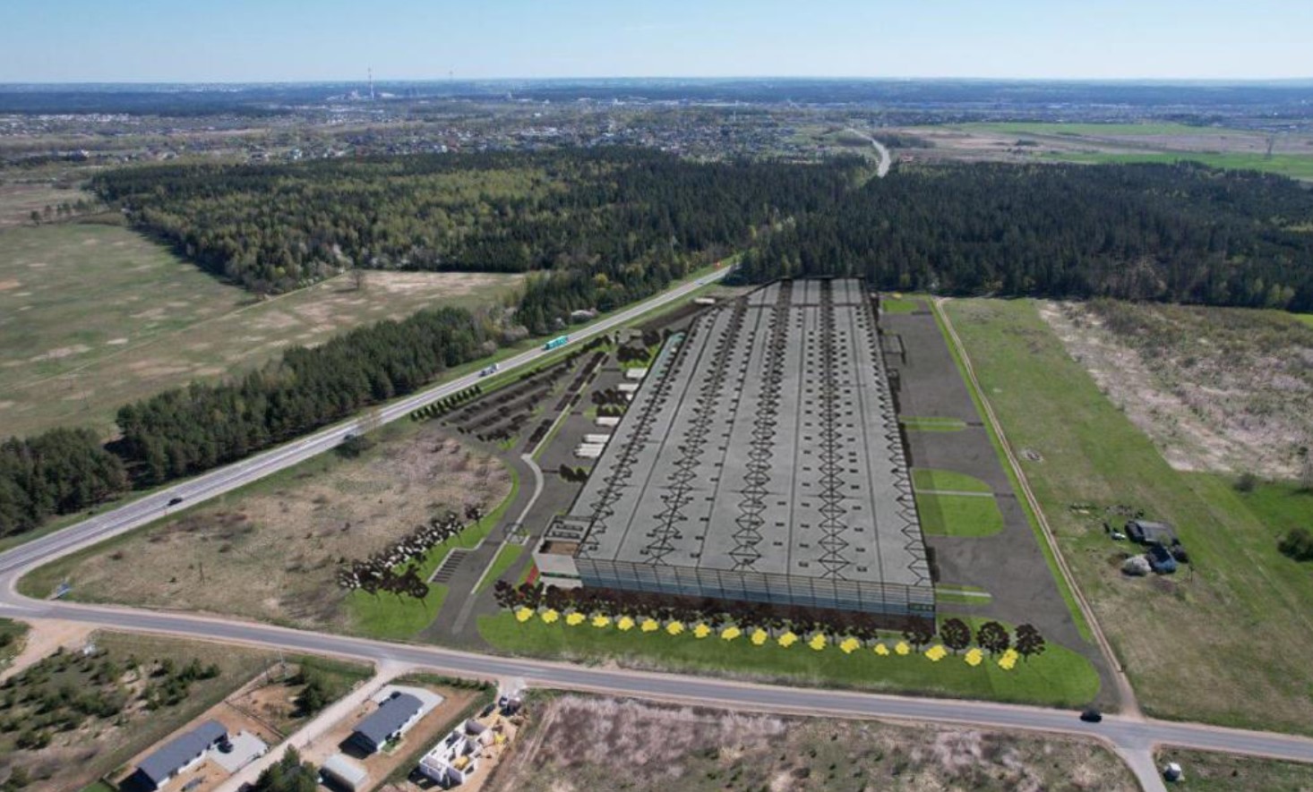 Sandėliavimo paskirties pastatas